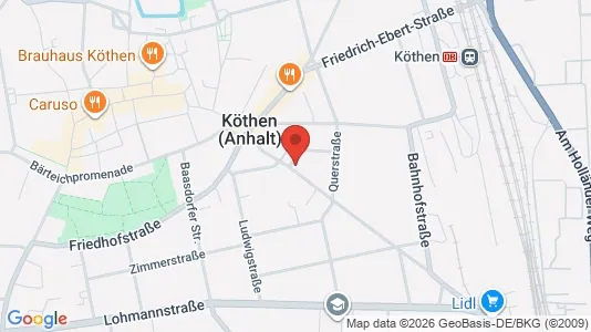 Apartments for rent i Anhalt-Bitterfeld - kort over placeringen