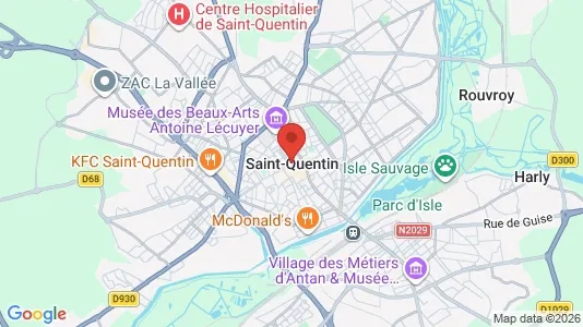 Houses for rent in Saint-Quentin - Photo from Google Street View