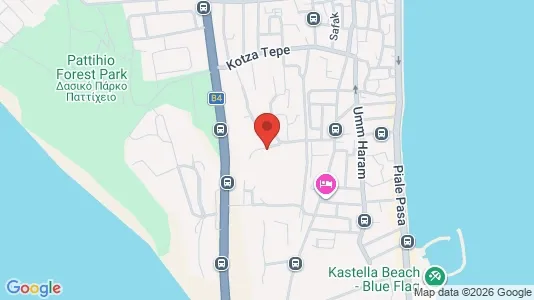 Apartments for rent i Larnaca - kort over placeringen
