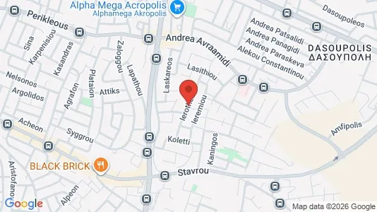 Apartments for rent i Nicosia Strovolos - kort over placeringen