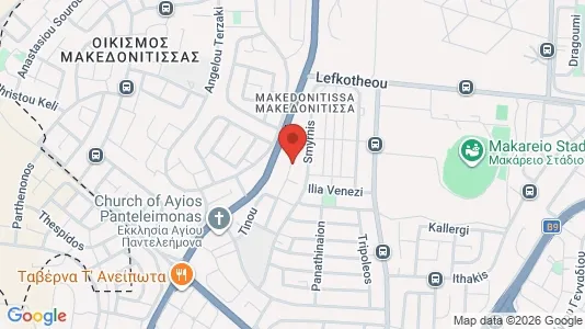 Apartments for rent i Nicosia Egkomi - kort over placeringen