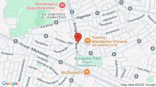 Apartments for rent i Nicosia Strovolos - kort over placeringen