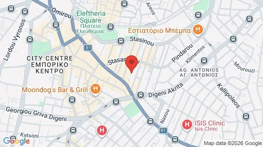 Apartments for rent i Nicosia Lefkosia - kort over placeringen