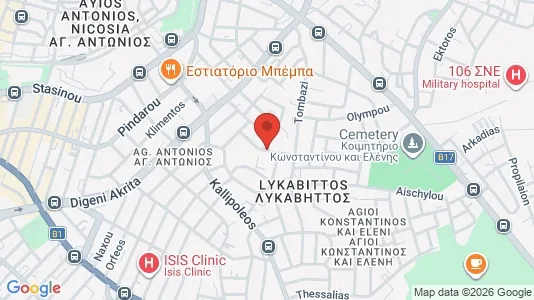 Apartments for rent i Nicosia Lefkosia - kort over placeringen