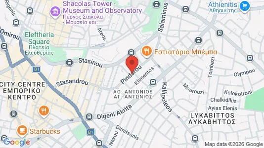 Apartments for rent i Nicosia Lefkosia - kort over placeringen
