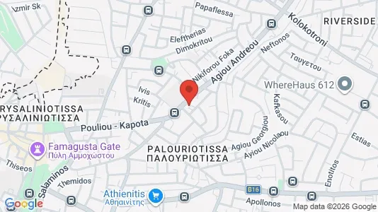 Apartments for rent i Nicosia Lefkosia - kort over placeringen