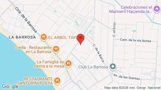 Apartments for rent i Chiclana de la Frontera - kort over placeringen