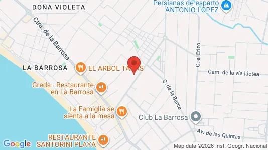 Apartments for rent i Chiclana de la Frontera - kort over placeringen