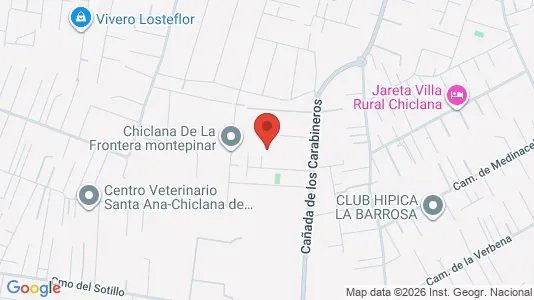 Apartments for rent i Chiclana de la Frontera - kort over placeringen