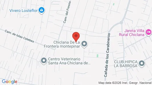 Apartments for rent i Chiclana de la Frontera - kort over placeringen