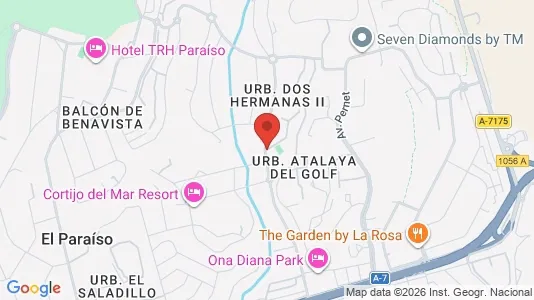 Apartments for rent i Estepona - kort over placeringen