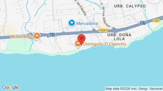 Apartments for rent i Fuengirola - kort over placeringen