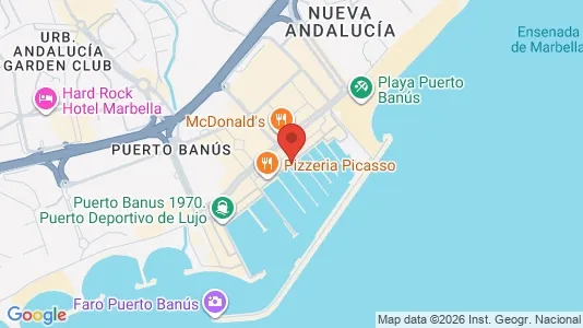 Apartments for rent i Marbella - kort over placeringen
