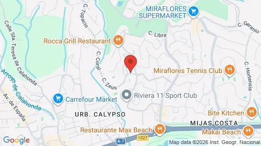 Apartments for rent i Fuengirola - kort over placeringen
