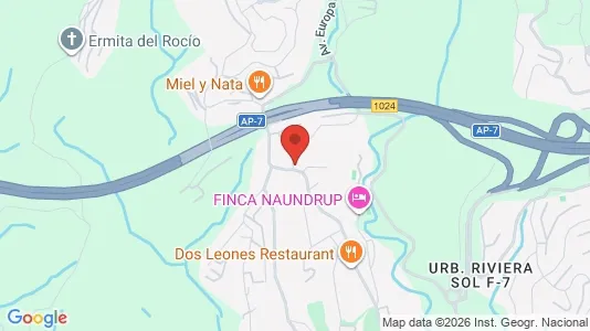Apartments for rent i Fuengirola - kort over placeringen