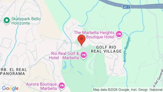 Apartments for rent i Marbella - kort over placeringen