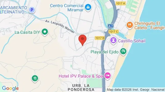 Apartments for rent i Fuengirola - kort over placeringen