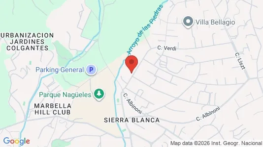 Apartments for rent i Marbella - kort over placeringen