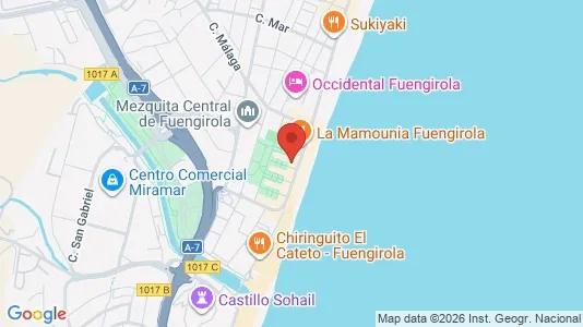 Apartments for rent i Fuengirola - kort over placeringen