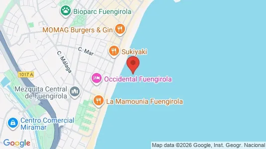 Apartments for rent i Fuengirola - kort over placeringen