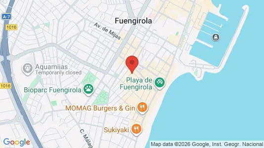 Apartments for rent i Fuengirola - kort over placeringen