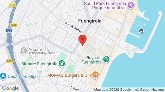 Apartments for rent i Fuengirola - kort over placeringen