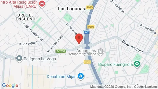 Apartments for rent i Mijas - kort over placeringen