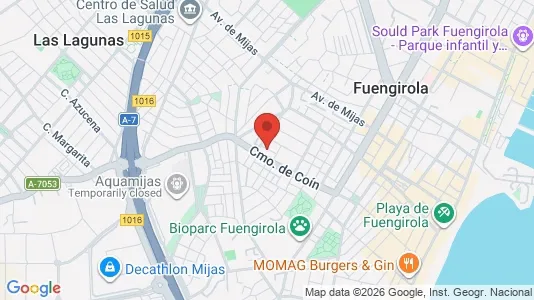 Apartments for rent i Fuengirola - kort over placeringen