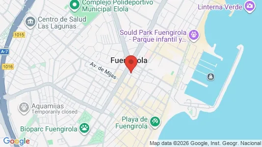 Apartments for rent i Fuengirola - kort over placeringen