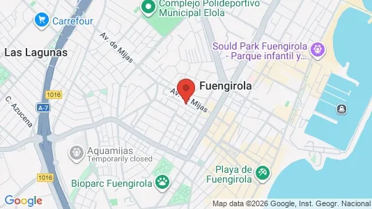 Apartments for rent i Fuengirola - kort over placeringen