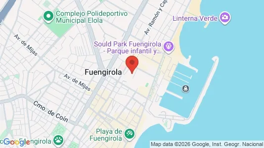 Apartments for rent i Fuengirola - kort over placeringen