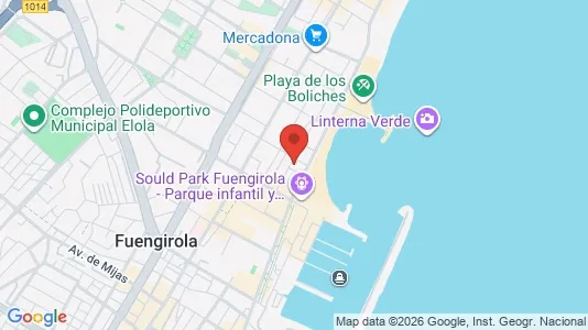 Apartments for rent i Fuengirola - kort over placeringen