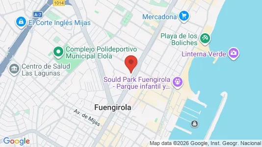 Apartments for rent i Fuengirola - kort over placeringen