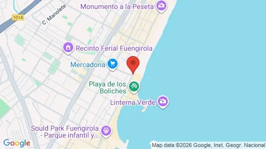 Apartments for rent i Fuengirola - kort over placeringen