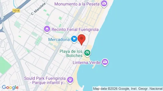 Apartments for rent i Fuengirola - kort over placeringen