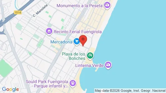 Apartments for rent i Fuengirola - kort over placeringen