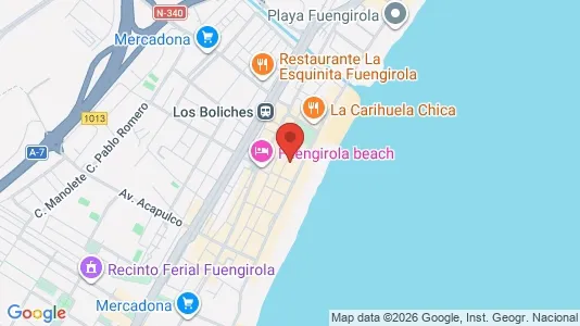 Apartments for rent i Fuengirola - kort over placeringen