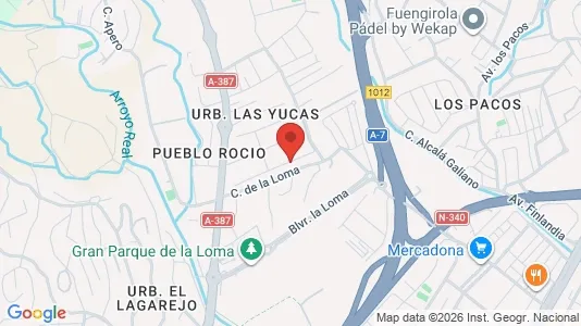Apartments for rent i Alhaurín el Grande - kort over placeringen
