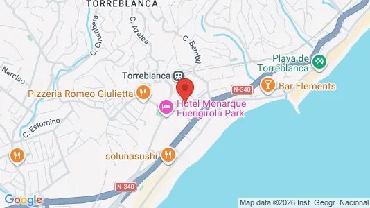 Apartments for rent i Fuengirola - kort over placeringen