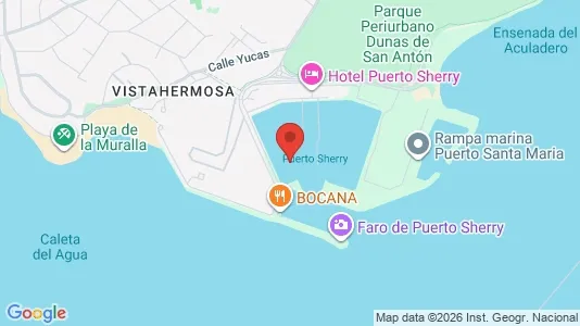 Apartments for rent i El Puerto de Santa María - kort over placeringen