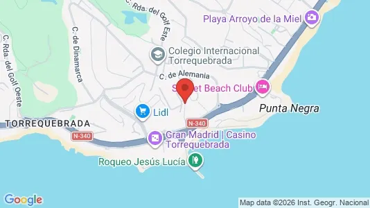 Apartments for rent i Benalmádena - kort over placeringen