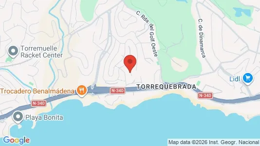 Apartments for rent i Benalmádena - kort over placeringen