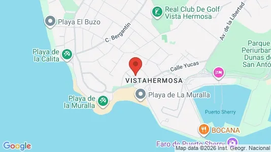 Apartments for rent i El Puerto de Santa María - kort over placeringen