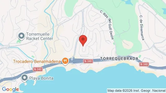 Apartments for rent i Benalmádena - kort over placeringen