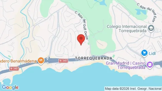 Apartments for rent i Benalmádena - kort over placeringen
