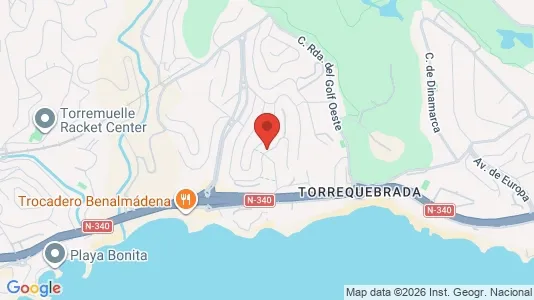 Apartments for rent i Benalmádena - kort over placeringen