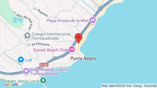 Apartments for rent i Benalmádena - kort over placeringen