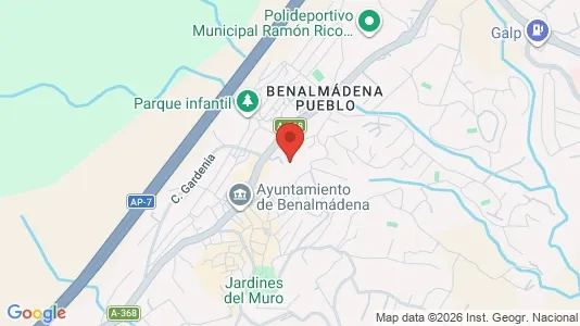 Apartments for rent i Benalmádena - kort over placeringen