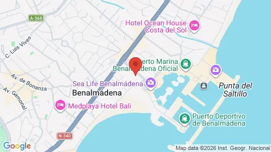 Apartments for rent i Benalmádena - kort over placeringen