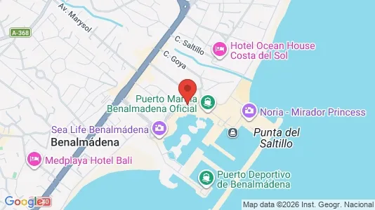 Apartments for rent i Benalmádena - kort over placeringen